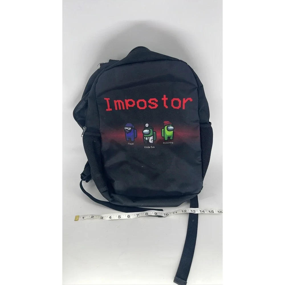 Among Us Impostor Backpack‎ School Travel Daypack Kids Gaming Book Bag
